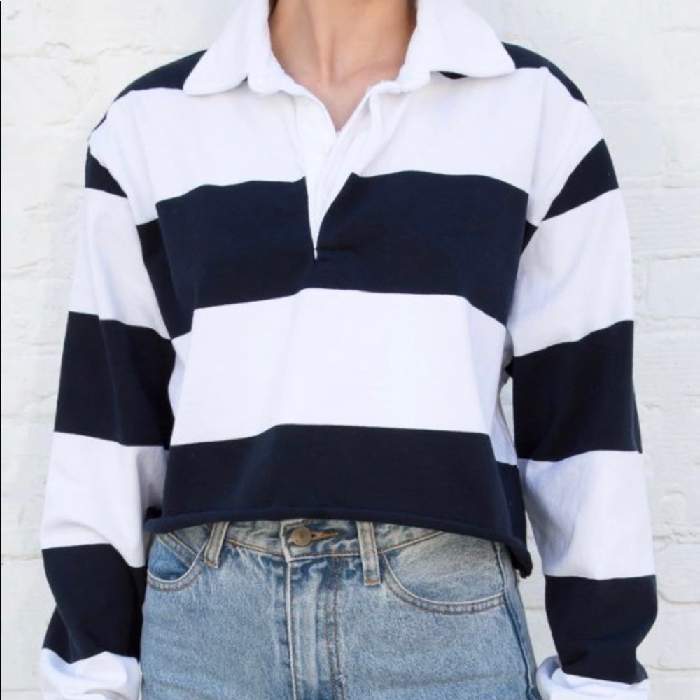 Brandy Melville Striped Evelyn Top